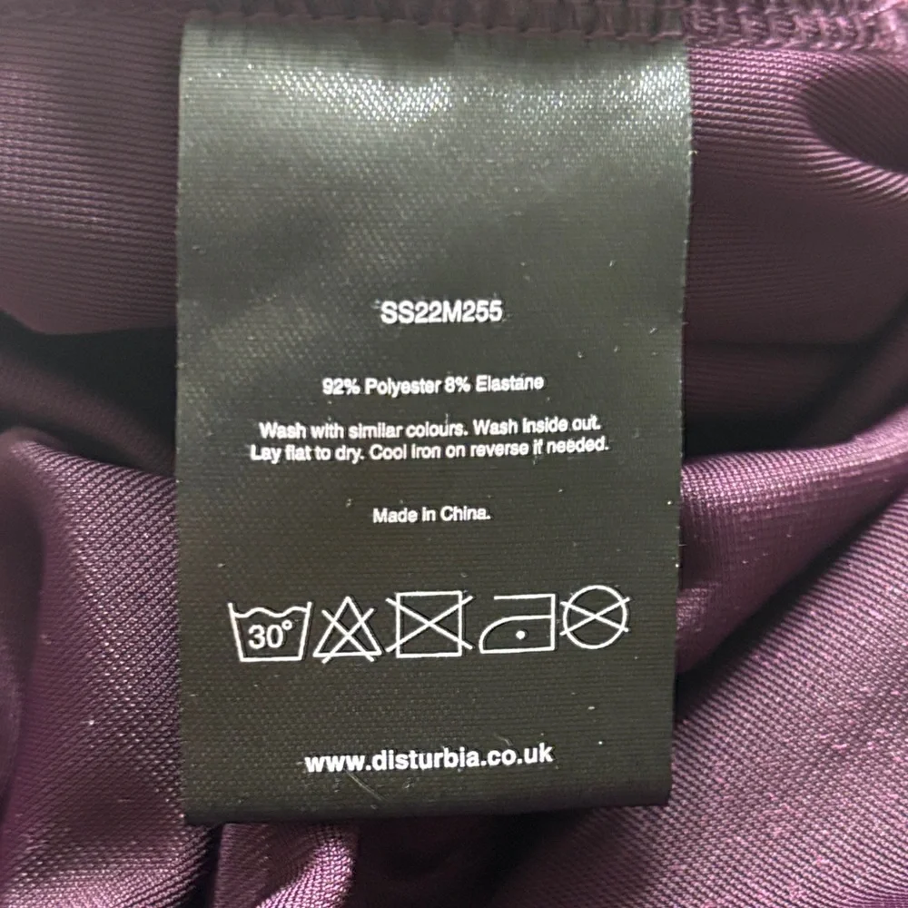 Disturbia Deep Purple Maxi Dress - Picture 5 of 5